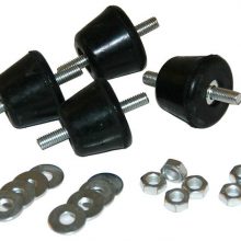 Rubberen trillingsdemperset 6 tot 50kg set 4 stuks